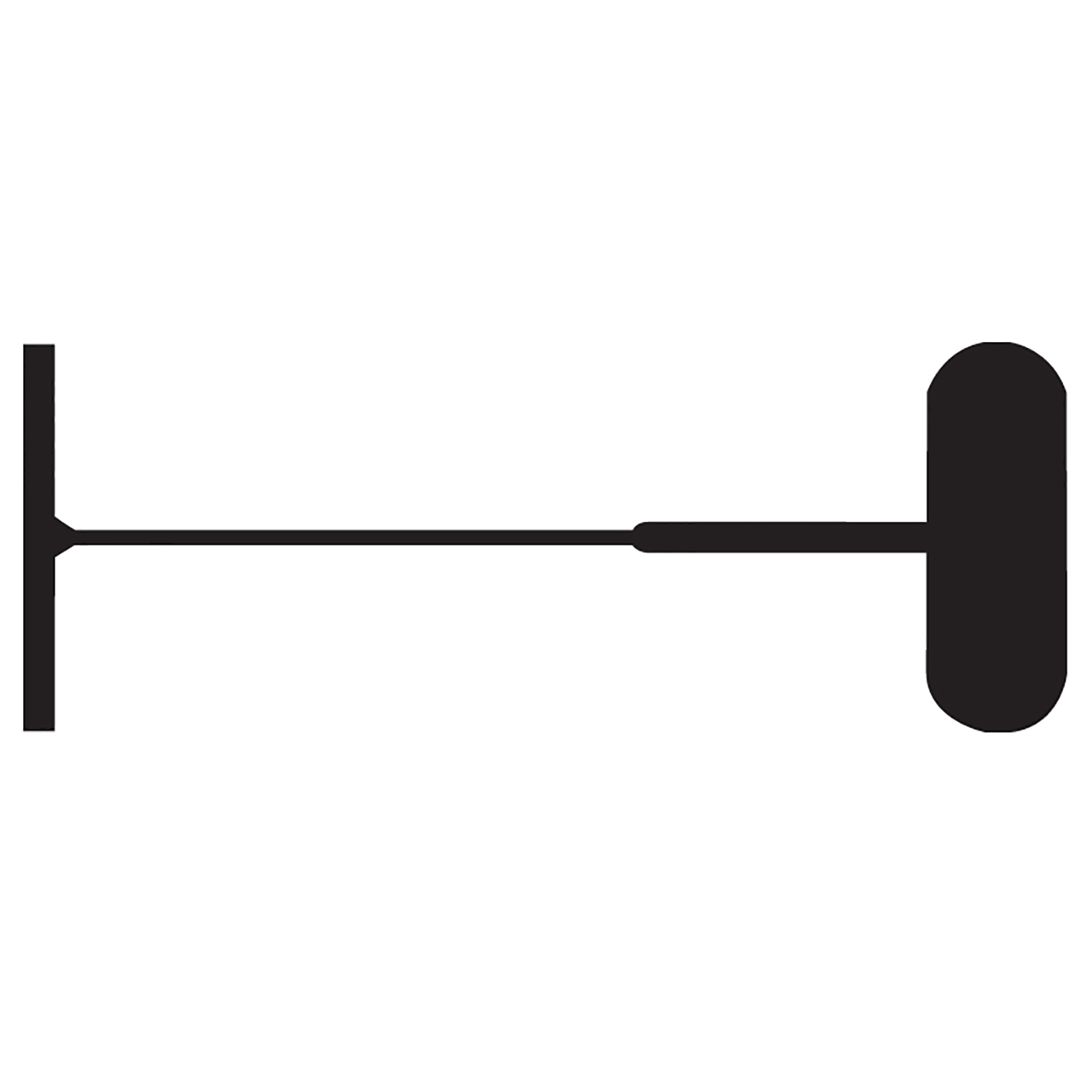 3/4" Black Fine Fasteners - TAGS-43105